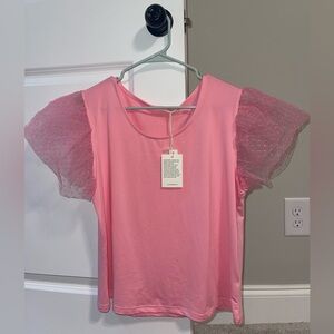 NWT Pink Top